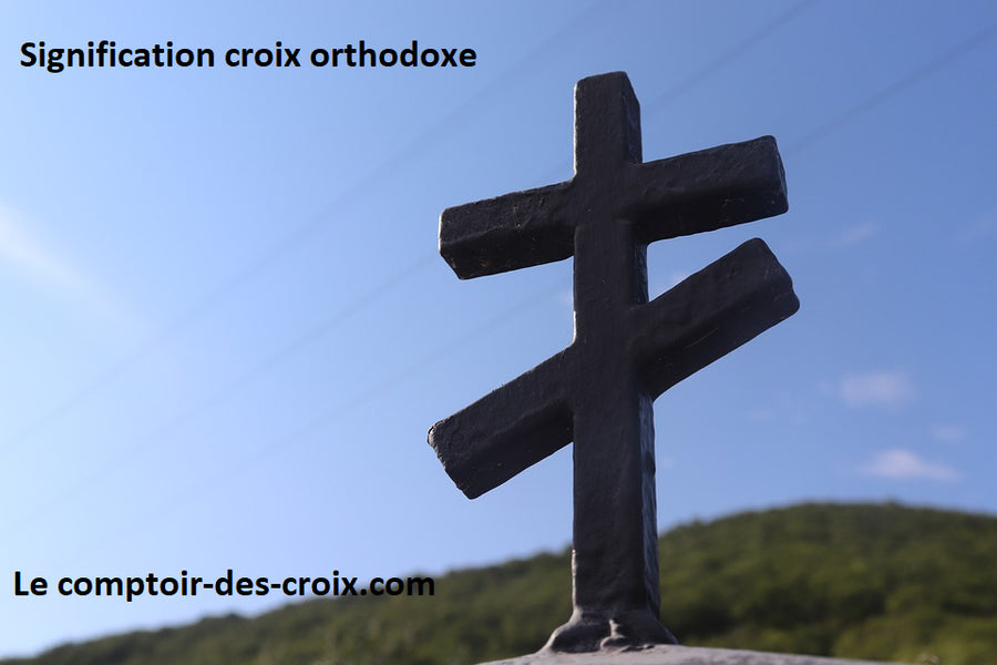 Signification croix orthodoxe
