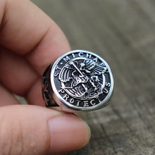 Charger l'image dans la galerie, bague archange templiers - le comptoir des croix