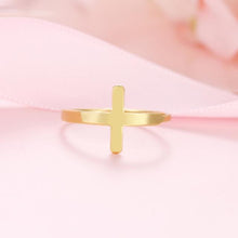 Charger l'image dans la galerie, Bague croix latine classique - le comptoir des croix