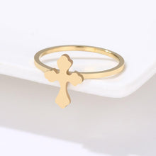 Charger l'image dans la galerie, Bague croix tréflée - le comptoir des croix