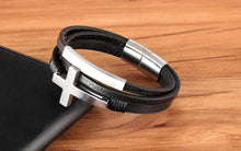 Charger l'image dans la galerie, Bracelet croix horizontale argent - le comptoir des croix