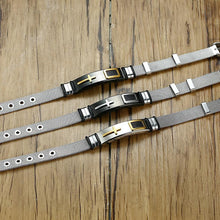 Charger l'image dans la galerie, Bracelet croix chrétienne homme - le comptoir des croix