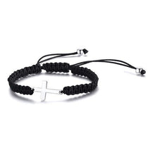 Charger l'image dans la galerie, Bracelet croix cordon - le comptoir des croix