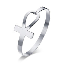Charger l'image dans la galerie, Bracelet croix de vie argent - le comptoir des croix