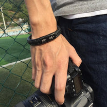 Charger l'image dans la galerie, Bracelet croix de vie œil Horus - le comptoir des croix