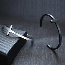 Charger l'image dans la galerie, Bracelet croix manchette - le comptoir des croix