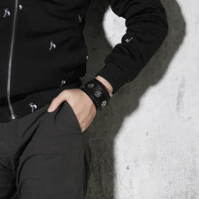 Charger l'image dans la galerie, Bracelet croix templiers biker - le comptoir des croix