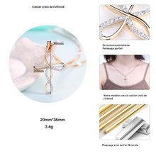 Charger l'image dans la galerie, Collier croix de l'infinité - le comptoir des croix