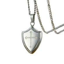 Charger l'image dans la galerie, Collier bouclier croisades templiers - le comptoir des croix