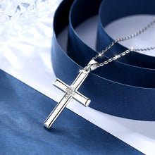 Charger l'image dans la galerie, Collier croix chrétienne argent femme - le comptoir des croix