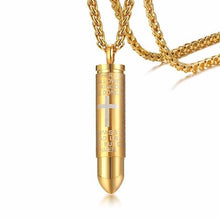 Charger l'image dans la galerie, Collier croix bullet - le comptoir des croix