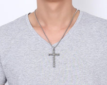 Charger l'image dans la galerie, collier croix écailles de dragon - le comptoir des croix