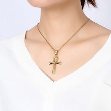 Charger l'image dans la galerie, Collier croix de vie or - le comptoir des croix