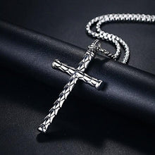 Charger l'image dans la galerie, collier croix écailles de dragon - le comptoir des croix