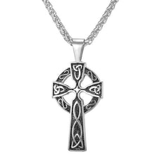 Charger l&#39;image dans la galerie, Collier croix celtique argent - le comptoir des croix
