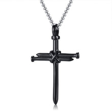 Charger l'image dans la galerie, pendentif croix de clous - le comptoir des croix