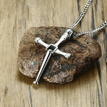 Charger l'image dans la galerie, collier croix batte baseball - le comptoir des croix