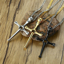 Charger l'image dans la galerie, collier croix batte baseball - le comptoir des croix