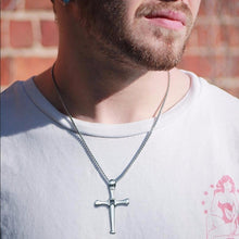 Charger l'image dans la galerie, collier croix batte baseball - le comptoir des croix