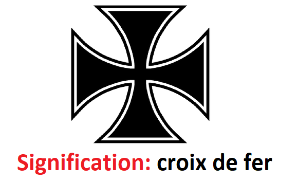 Signification croix de fer