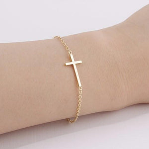 Bracelet croix chrétienne classique - le comptoir des croix