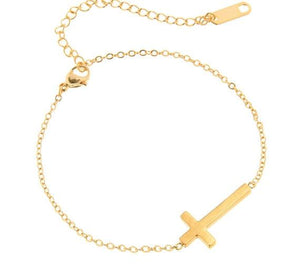 Bracelet croix chrétienne classique - le comptoir des croix