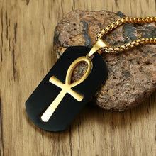 Charger l&#39;image dans la galerie, collier croix égyptienne - le comptoir des croix
