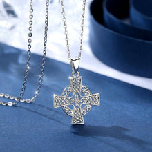Charger l&#39;image dans la galerie, collier croix celtique bretonne - le comptoir des croix
