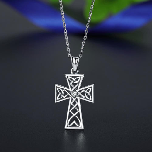 collier croix celtique irlandaise - le comptoir des croix