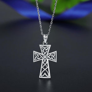 collier croix celtique irlandaise - le comptoir des croix
