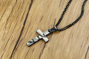 Collier croix militaire - le comptoir des croix