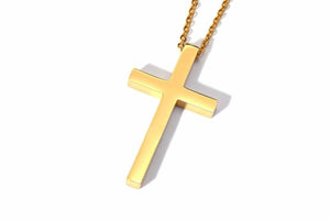 Collier croix chrétienne or - le comptoir des croix