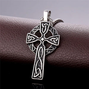 Collier croix celtique argent - le comptoir des croix