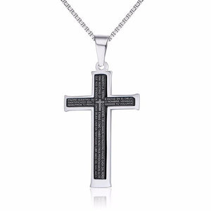 collier croix biblique - le comptoir des croix