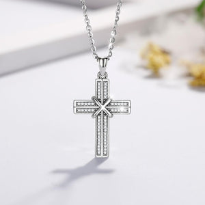 Collier croix trinity - le comptoir des croix