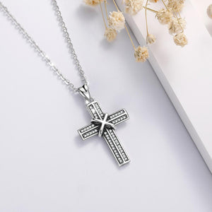 Collier croix trinity - le comptoir des croix